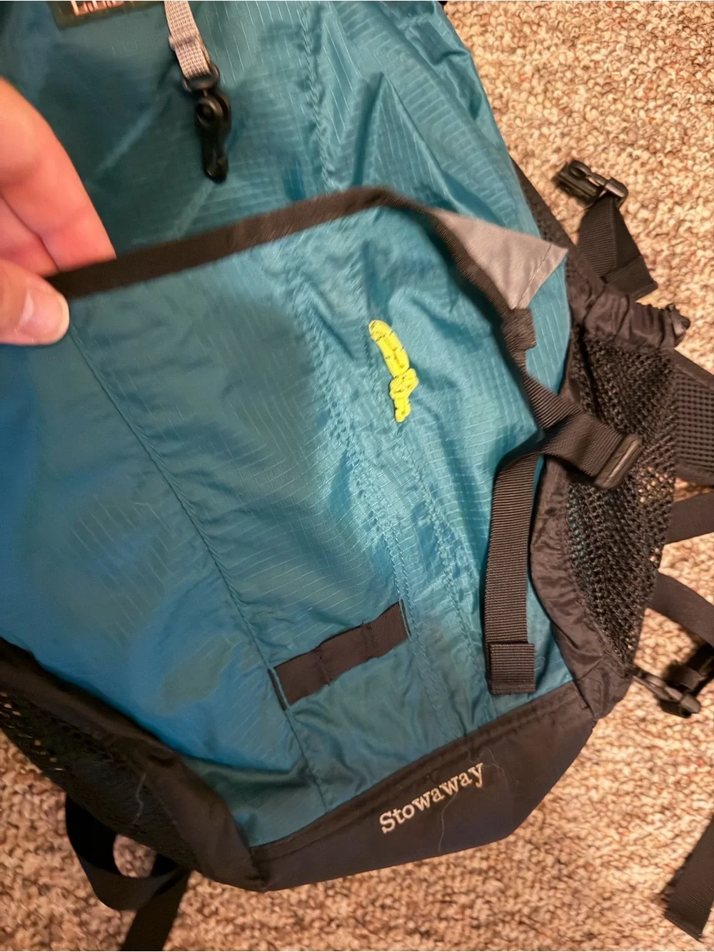 L.L. Bean Teal Stowaway Daypack - 24l